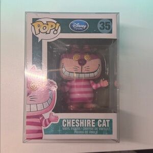 IN CASE Funko Pop! Cheshire Cat #35 - Disney Store FIRST PRINT Box VAULTED
